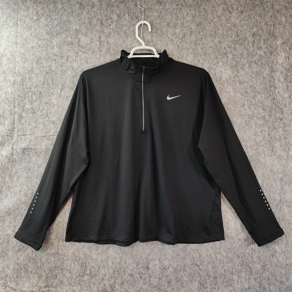 Timeless Active NIKE Women 3X DRI-FIT 1/2-Zip Athleisure Plus Running Top